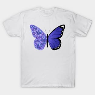 Blooming blue butterfly T-Shirt